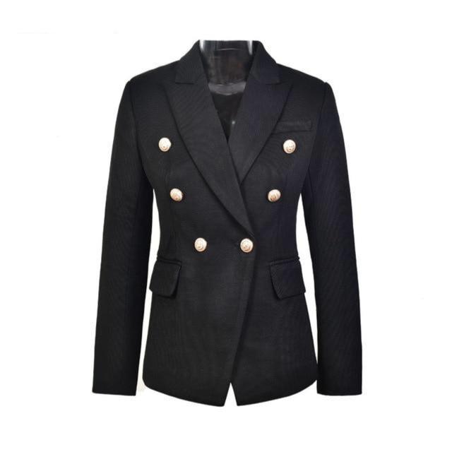 Gold Button Multi Blazer