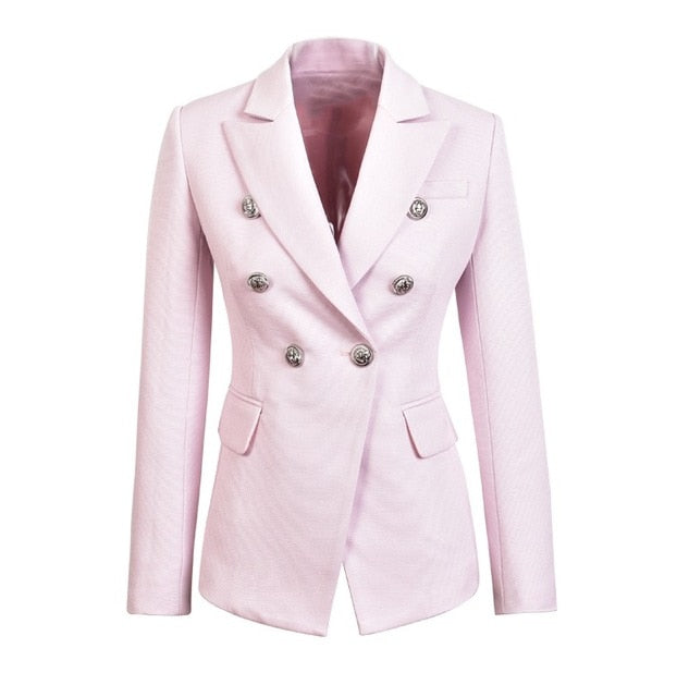 Gold Button Multi Blazer