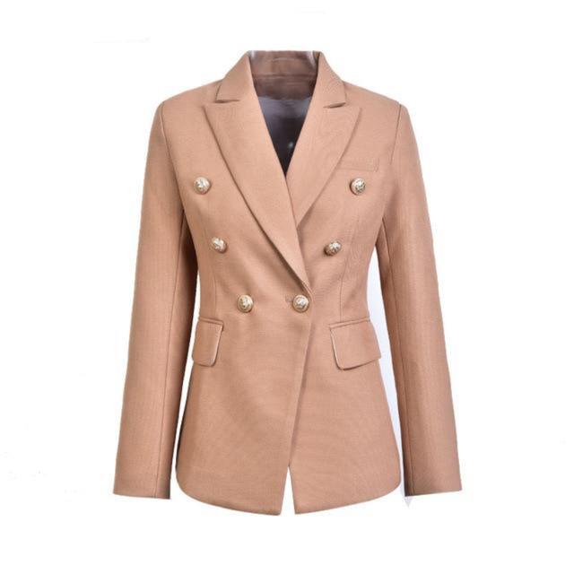 Gold Button Multi Blazer