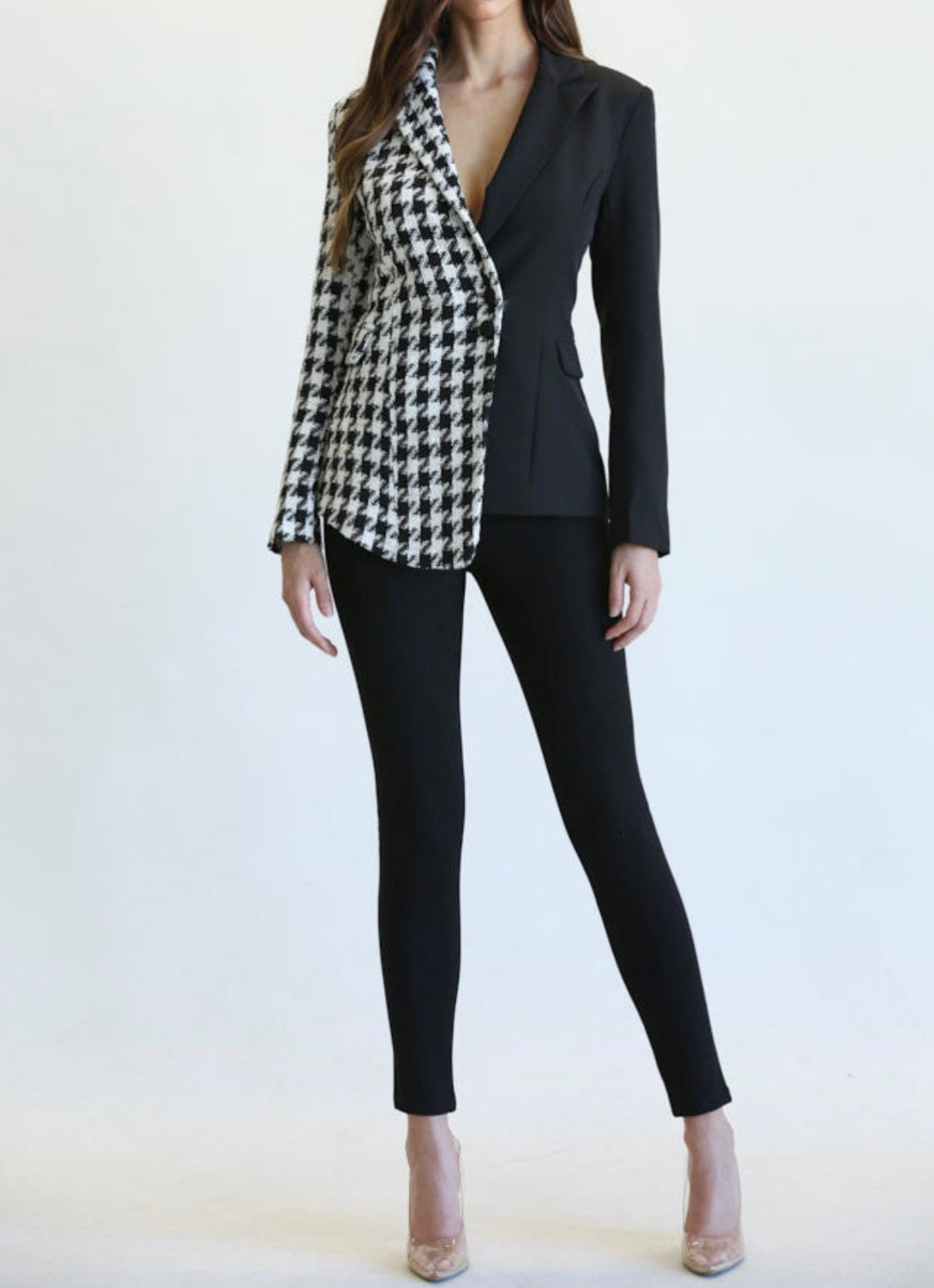 Alma Tweed 2-Tone Blazer