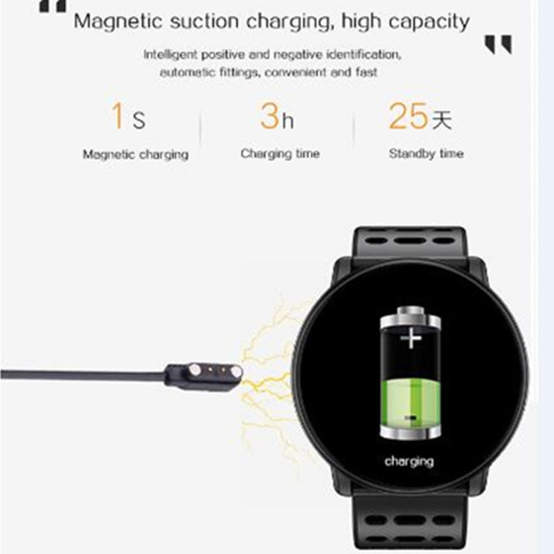 Smart Watch Men Heart Rate Monitor