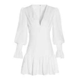 V Neck Flowy Dress
